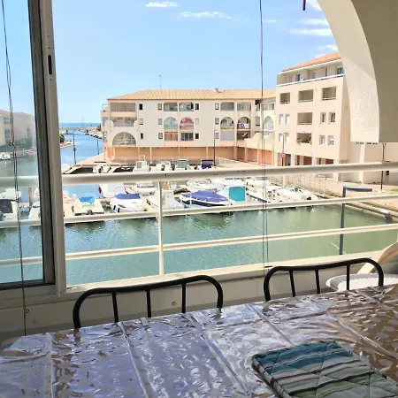 Apartment 2 Pieces Cabine Sete Avec Vue Sur Canal Et Parking Prive - Fr-1-338-311